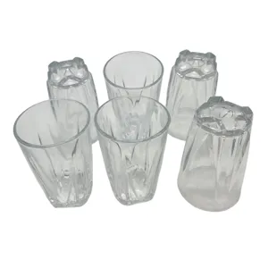 Set 6 Pahare din Sticlă Lyon, Design Elegant pentru Servirea Băuturilor