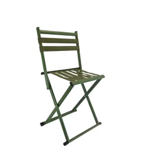 Scaun Pliant Camping 1.5KG din Metal, Model Portabil pentru Pescuit, Picnic și Activități Outdoor, Design Compact și Rezistent pentru Transport Ușor