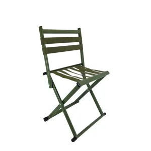 Scaun Pliant Camping 1.3KG din Metal, Model Portabil pentru Pescuit, Drumeții și Activități Outdoor, Design Compact și Ușor de Transportat