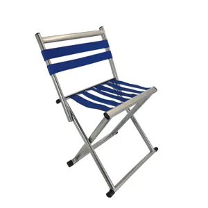 Scaun Pliabil Camping 1.3KG din Metal, Model Portabil pentru Pescuit, Picnic și Activități Outdoor, Design Compact și Ușor de Transportat