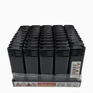Set 50 Brichete Electronice Adamo, Culoare Neagră, Aprindere Rapidă, Practice și Ușor de Utilizat