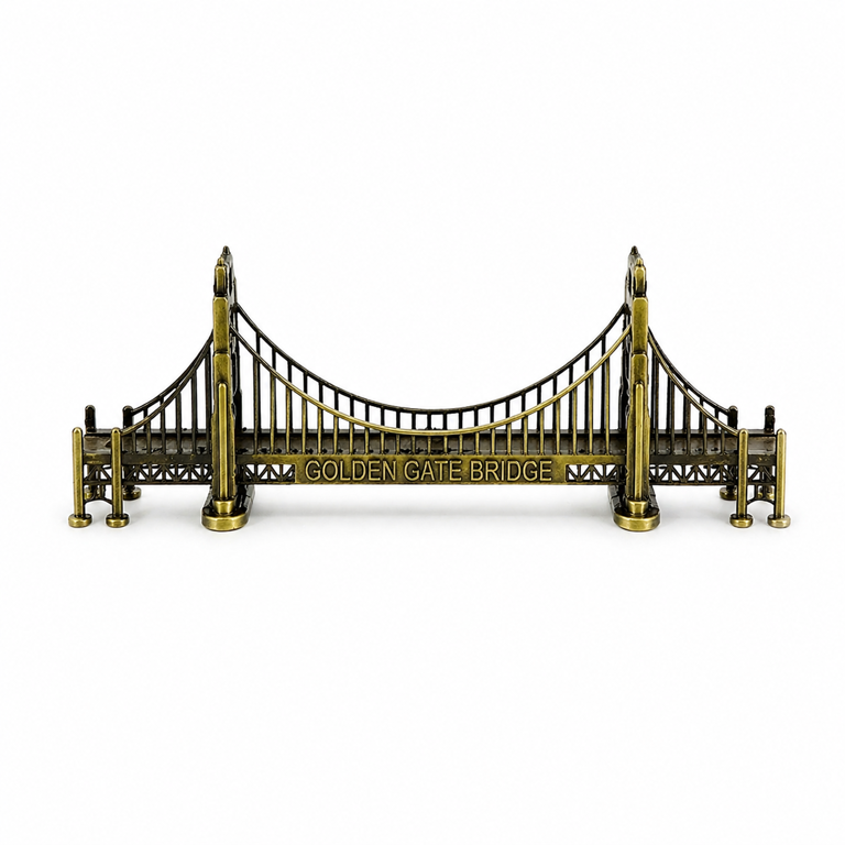 Replica decorativa din plastic Golden Gate Bridge