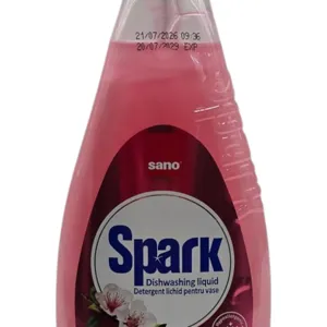 Detergent de Vase Sano Spark cu Parfum de Migdale și Pompiță, 700 ml