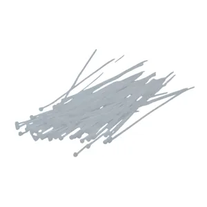 Coliere de plastic albe 2.5x150 mm – Set 70 bucăți, rezistente pentru fixare cabluri și prinderi multiple