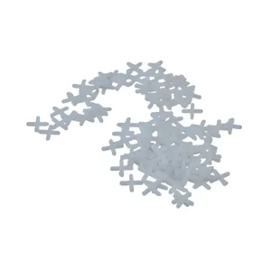Distanțiere în cruce pentru gresie și faianță 4 mm – Set 100 bucăți, accesorii montaj profesionale pentru aliniere și rosturi uniforme