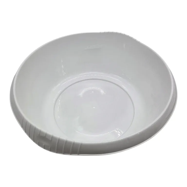 Bol Rotund din Plastic, Model Trandafiri, Capacitate 6,5 L