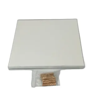 Panza Canvas Pictura 30×30 cm pe Cadru Lemn cu Pene Tensionare – Ideală pentru Acrilice și Uleiuri