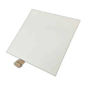 Panza Canvas pentru Pictura 40x40 cm, Cadru Lemn cu Pene Tensionare Incluse, Potrivita pentru Acrilice, Ulei si Proiecte Artistice