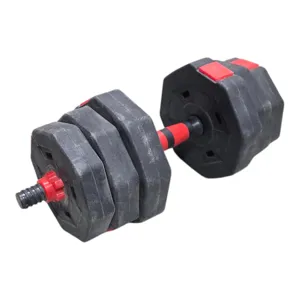Set Haltere Reglabile 15 kg cu Discuri Interschimbabile, Gantere pentru Antrenament de Forță, Fitness și Exerciții Acasă