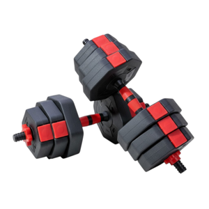 Set gantere 20 kg cu discuri interschimbabile și bare filetate – Set complet greutăți fitness pentru antrenament acasă