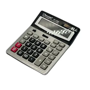 Calculator de Birou Profesional cu 12 Digiti – Alimentare Duală Solar și Baterie, Display Clar