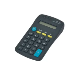 Calculator de Buzunar KK-402, 8 Cifre, Alimentare Duală, Compact și Portabil, Ideal pentru Școală și Birou