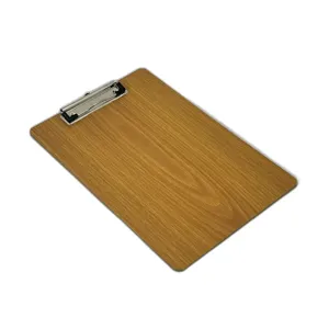Clipboard Lemn A4 cu Clema Metalică, Ideal pentru Birou, Școală și Evenimente, Suport Stabil pentru Documente