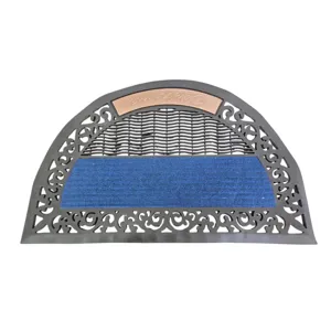 Covor pentru ușă 50x80 cm, preș intrare antiderapant pentru interior și exterior