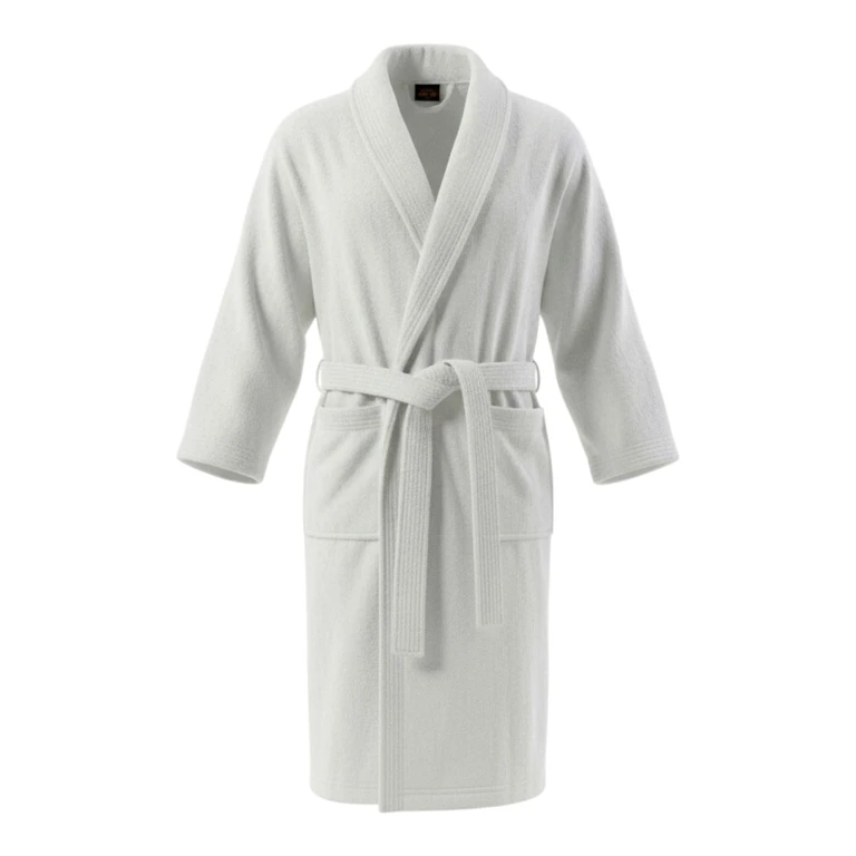 HALAT DE BAIE ALB BUMBAC100% 380GR 2XL 19073HA2XL MID