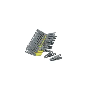 Set 20 Cârlige de Rufe din Inox – Cleme Metalice Rezistente, Antirugină, Pentru Interior și Exterior
