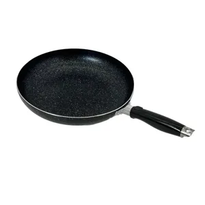 Tigaie Antiaderenta 28 cm – Suprafata Neagra, Gatit Uniform, Ideala pentru Bucatarie de Familie