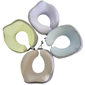 Perna pentru gat de calatorie tip U, suport cervical ergonomic, design compact, ideala pentru avion si masina, disponibil in mai multe culori