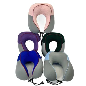 Perna de Gat Ergonomica pentru Calatorii, Suport Reglabil, Material Textil Moale, Confort Maxim, Ideala pentru Masina, Avion si Tren