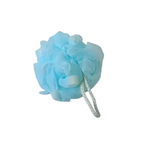Burete de Baie din Plasă Exfoliant – Cu Șnur pentru Agățare, Spumare Bogată, Delicat pentru Piele, Ideal pentru Duș și Cadă, Diverse Culori