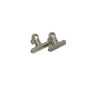 Set 2 Cleme Metalice pentru Birou, Prindere Fermă, Ideal pentru Organizarea Documentelor și Hârtiilor
