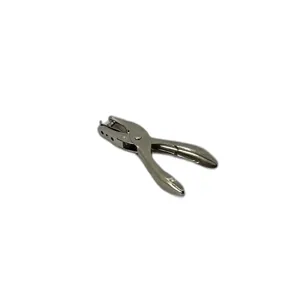 Perforator Metalic Manual Tip Clește, Cu Un Singur Orificiu, Construcție Durabilă, Mâner Ergonomic, Ideal pentru Hârtie, Carton, PVC, Plastic, Piele, Utilizare Birou, Școală, Atelier