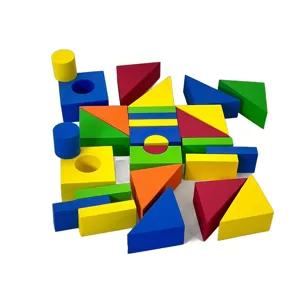 Set Piese din Spuma Colorata, Forme Geometrice pentru Constructii, Ideale pentru Joaca, Educatie, Dezvoltarea Creativitatii si Imaginatiei