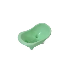 Cadă Mini pentru Hamster din Plastic – Ideală pentru Igienă și Joacă, Disponibilă în Mai Multe Culori