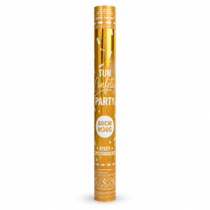 Tun Confetty Party 60CM/M30G pentru Evenimente și Petreceri, Tub cu Confetti Multicolor pentru Efect Spectaculos, Accesoriu Festiv pentru Nunți, Aniversări și Revelion