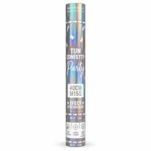 Tun Confetty Party 40CM/M15G pentru Evenimente și Petreceri, Tub cu Confetti Auriu pentru Efect Spectaculos, Accesoriu Festiv pentru Nunți, Aniversări și Revelion