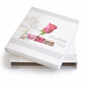 Album foto pentru fotografii tipărite cu copertă decorativă trandafir 32.2CM*27.5CM – album pentru păstrarea fotografiilor, amintiri de familie, evenimente și ocazii speciale