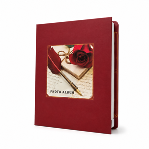 ALBUM FOTO 31.5X23X5.5 CM CU COPERTĂ DECORATIVĂ PENTRU PĂSTRAREA ȘI ORGANIZAREA FOTOGRAFIILOR