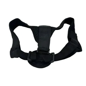 Corector de Postură Unisex – Negru, Reglabil și Confortabil, Design Ergonomic pentru Spate Drept, Ideal pentru Uz Zilnic la Birou sau Acasă