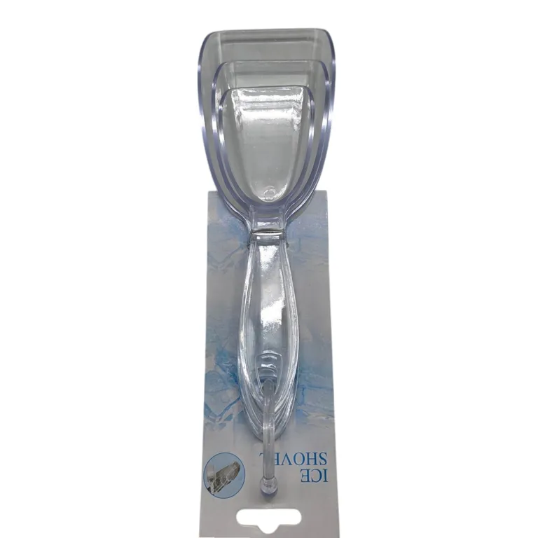 Lopată pentru Gheață și Alimente, Plastic Transparent, Mâner Ergonomic
