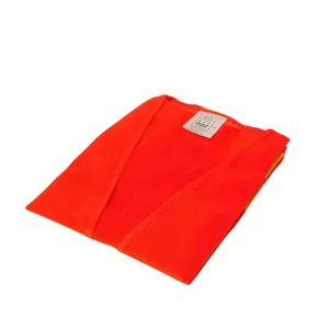 Vesta Reflectorizanta Unisex Portocaliu Neon – Vizibilitate Ridicata, Marime Universala, Ideal pentru Santier, Drumuri, Ciclism, Evenimente sau Uz Industrial