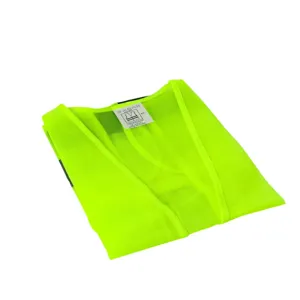 Vestă Reflectorizantă Galben Neon – Unisex, Mărime Universală, Vizibilitate Ridicată | Echipament de Protecție pentru Trafic, Șantier, Ciclism, Jogging, Siguranță Rutieră