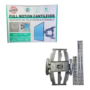 Suport TV Perete Full Motion Cantilever DUOGUO Model 767-L600 pentru 40–75 Inch VESA 200x200–600x400 Capacitate 45.5 kg