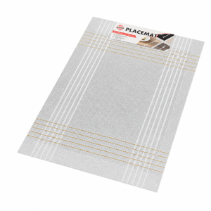 Suport Farfurii Tip Placemat 30 x 45 cm, Protecție Masă, Design Elegant cu Dungi Decorative