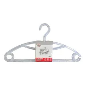Set 5 Umerașe pentru Haine 40.5 cm, Design Practic pentru Organizare Dulap