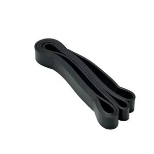 Bandă Elastică de Rezistență Neagră – Accesoriu Fitness pentru Forță, Stretching și Recuperare
