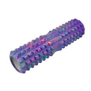 Rola de Masaj Fitness 45 cm – Spumă Densă, Suprafață Texturată, Ideală pentru Recuperare și Stretching, Culori Diverse