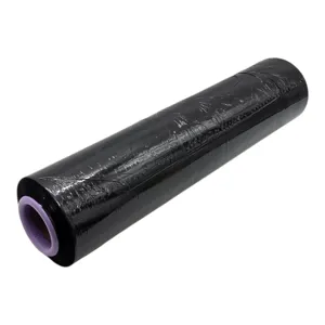 FOLIE STRETCH NEAGRĂ DUOGUO 3 KG PENTRU AMBALARE, PALETIZARE ȘI PROTECȚIA MĂRFURILOR ÎN TRANSPORT ȘI DEPOZITARE