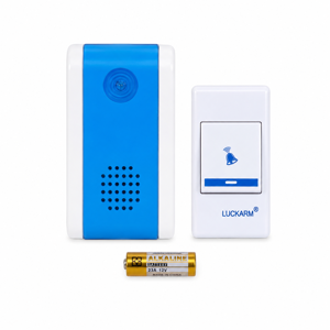 Sonerie Wireless fără Fir cu Receptor și Buton de Apel, Montaj Rapid pentru Casă, Apartament, Birou și Spații Comerciale