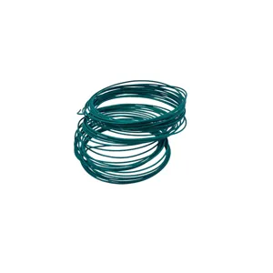 Sârmă Metalică Acoperită cu Plastic – 1.0/1.5 mm, 12 m, Oțel Inoxidabil, Flexibilă și Rezistentă
