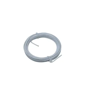 Sârmă Metalică Acoperită cu Plastic – 1.2/2.5 mm, 6 m, Oțel Inoxidabil, PVC Rezistent pentru Fixare și Bricolaj