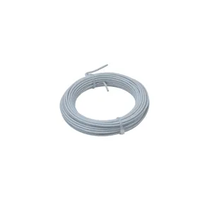 Sârmă Metalică Acoperită cu Plastic – 1.2/2.5 mm, 12 m, Oțel Inoxidabil cu Strat PVC, Flexibilă și Rezistentă