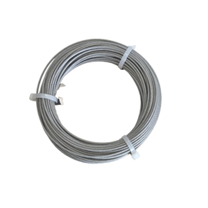 Sârmă în plastic 1.2/1.5 mm x 15 m, flexibilă pentru legare și susținere diverse utilizări 