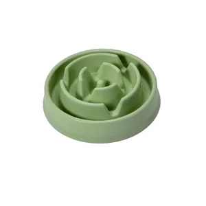Bol Antiglop Interactiv pentru Câini – Hranire Lentă, Ideal pentru Câinii Lacomi, Material Durabil, Disponibil în Mai Multe Culori