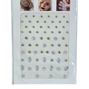 Stickere Autoadezive Diamant pentru Față și Unghii, Face Gem Stickers Decorative