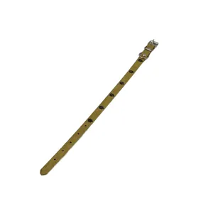 Zgarda Reglabilă pentru Câini, Lățime 1.5 cm – Cataramă Metalică, Inel de Prindere, Disponibilă în Mai Multe Culori